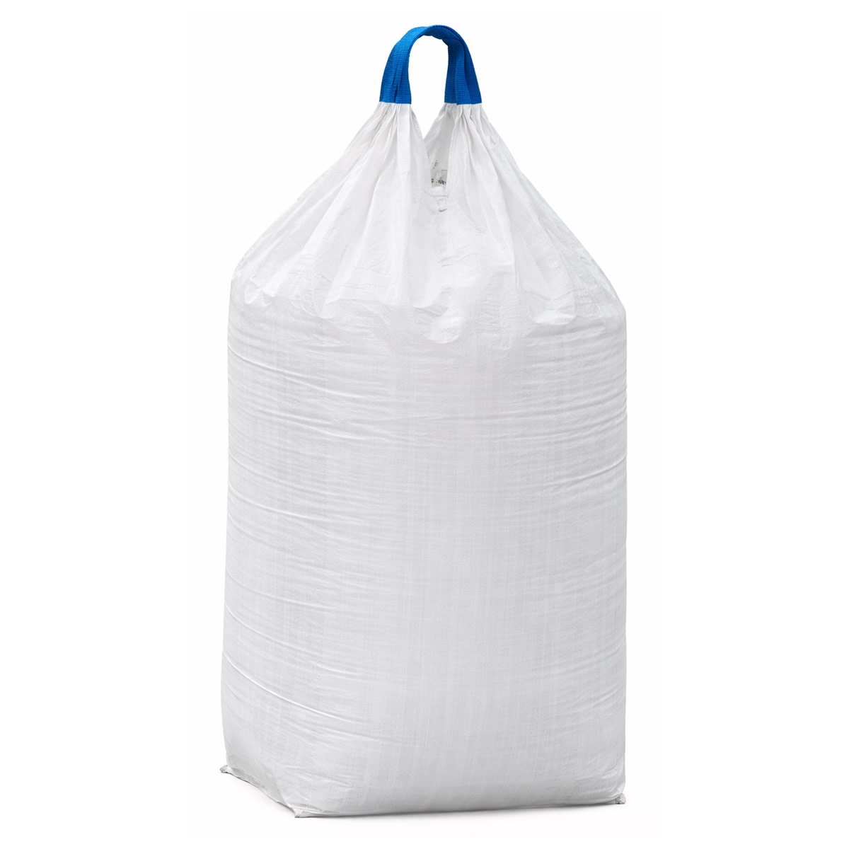 Single loop FIBC bag for commodity and agricultural bulk handling.